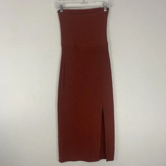 Abercrombie & Fitch | Dresses | Abercrombie Fitch Sweater Dress Womens Xs Ribbed Strapless Slit Stretch Knit | Poshmark Abercrombie & Fitch | Dresses | Abercrombie Fitch Sweater Dress Womens Xs Ribbed Strapless Slit Stretch Knit | Poshmark